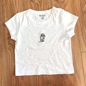 John Galt Brandy Melville Baby Tee